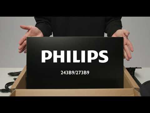 Full HD Monitor Philips 243B9 23.8" LED IPS Flicker free