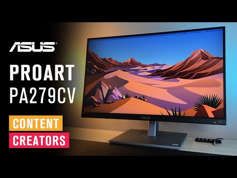 4K Ultra HD Graphic Monitor Asus ProArt PA279CV 27"