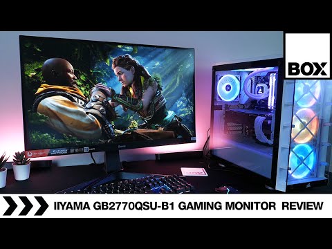 WQHD Gaming Monitor Iiyama G2770QSU-B1 27" 165Hz 0.5ms IPS LED LCD Flicker free