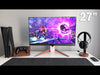 Laden und spielen Sie das Video im Galerie-Viewer ab, 4K Ultra HD Monitor BenQ MOBIUZ EX2710U 27&quot; 144Hz 1ms Weiß