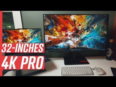 4K Ultra HD Monitor Lenovo ThinkVision P32p-30 32"