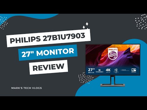 4K Ultra HD Monitor Philips 27B1U7903 27" 4ms LED IPS