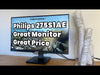 Laden und spielen Sie das Video im Galerie-Viewer ab, WQHD Monitor Philips 275S1AE 27&quot; IPS LED LCD Flicker free