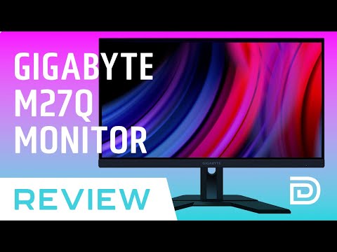 WQHD Gaming Monitor Gigabyte M27Q X 27" 240Hz 1ms LED HDR Flicker free