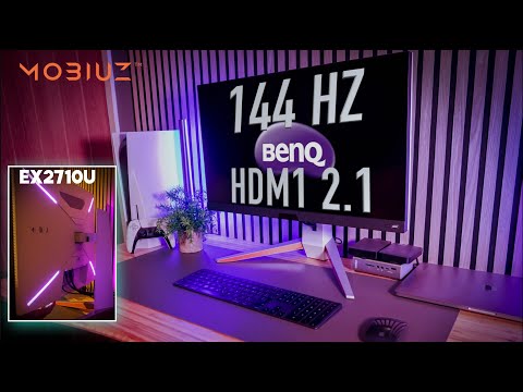 4K Ultra HD Monitor BenQ MOBIUZ EX2710U 27" 144Hz 1ms White