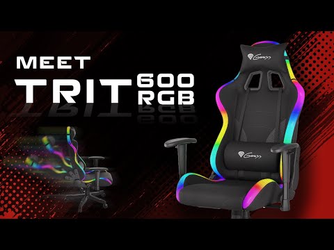 Gaming chair with lighting Genesis Trit 600 RGB