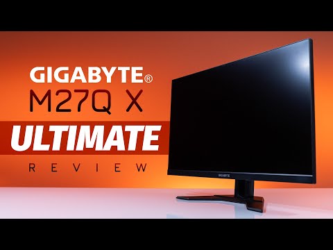 WQHD Gaming Monitor Gigabyte M27Q X 27" 240Hz 1ms LED HDR Flicker free