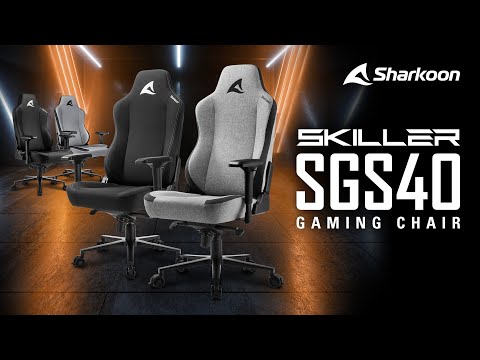 Gaming Chair Sharkoon Skiller SGS40 Fabric Gray or Black