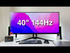 Laden und spielen Sie das Video im Galerie-Viewer ab, UWQHD Monitor AOC AG405UXC 40&quot; 144Hz IPS LCD Flicker free