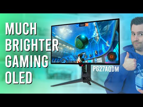 WQHD Gaming Monitor Asus ROG Swift PG27AQDM 27" 240Hz 0.03 ms HDR10 OLED Flicker free NVIDIA G-SYNC