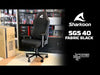 Laden und spielen Sie das Video im Galerie-Viewer ab, Gaming Stuhl Sharkoon Skiller SGS40 Fabric Grau oder Schwarz