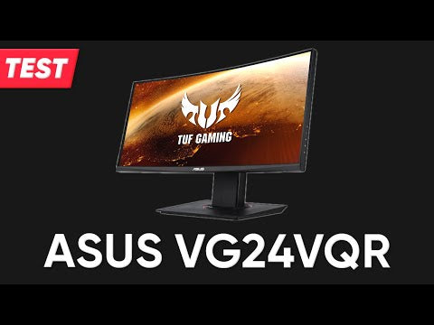 Curved Full HD Gaming Monitor Asus TUF Gaming VG24VQR 23.6" 1ms 165Hz Curved