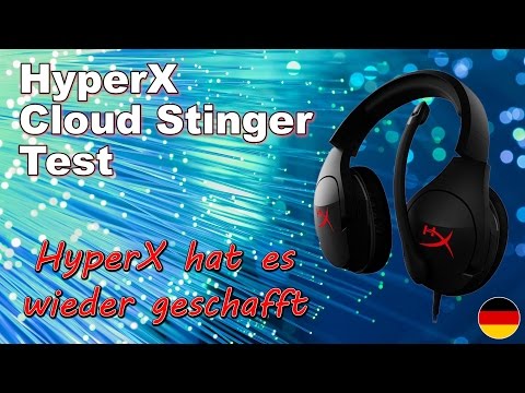 Wired Gaming Headset with Microphone Hyperx Cloud Stinger Black