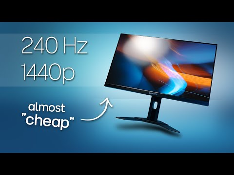 WQHD Gaming Monitor Gigabyte M27Q X 27" 240Hz 1ms LED HDR Flicker free