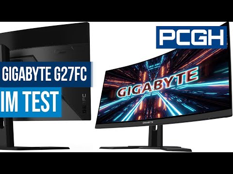 Curved Full HD Gaming Monitor Gigabyte G27FC A 27" 1ms 165Hz IPS FHD Gekrümmt