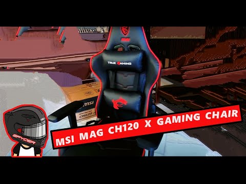 Gaming Stuhl MSI MAG CH120 X Rot