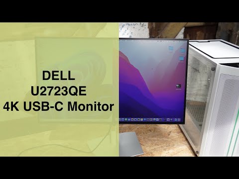 4K Ultra HD Monitor Dell U2723QE 27" Silber