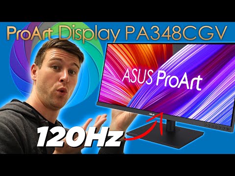 UWQHD Grafik Monitor Asus ProArt PA348CGV 34" 120Hz 2ms LED IPS HDR10 Flicker free