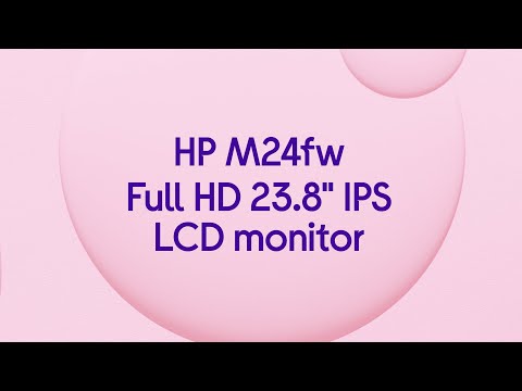 Full HD Monitor HP M24fw 23.8" Grau