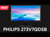 Laden und spielen Sie das Video im Galerie-Viewer ab, Full HD Monitor Philips V Line 273V7QDSB/00 27&quot; LED IPS Flicker free