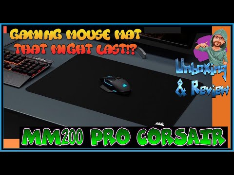 Gaming Mauspad Corsair MM200 PRO Schwarz XL (45 x 40 cm)