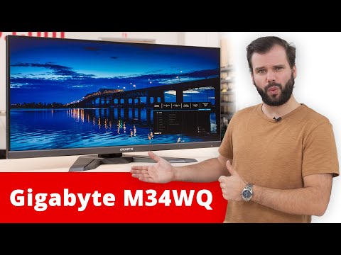 WQHD Monitor Gigabyte M34WQ 34" 144Hz 1ms LCD