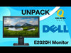 Laden und spielen Sie das Video im Galerie-Viewer ab, HD Monitor Dell E2020H 19.5&quot; LED LCD TN Flicker free