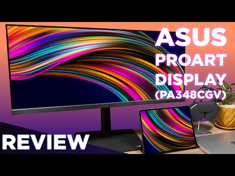 UWQHD Graphics Monitor Asus ProArt PA348CGV 34" 120Hz 2ms LED IPS HDR10 Flicker free