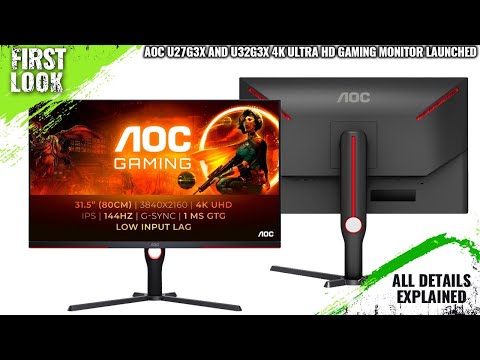 4K Ultra HD Monitor AOC AGON U32G3X 32" 144Hz