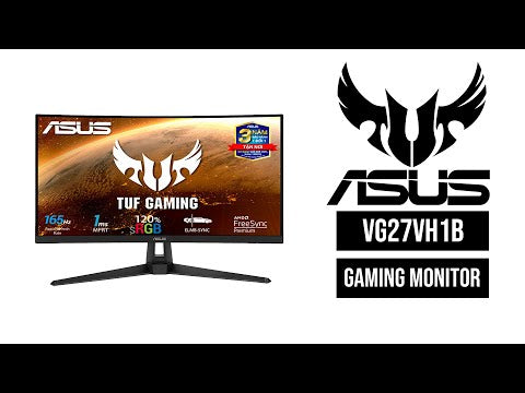 Curved Full HD Gaming Monitor Asus VG27VH1B 27" 165Hz 1ms Gekrümmt