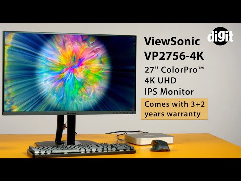 4K Ultra HD Monitor Viewsonic VG2756-4K 27" IPS