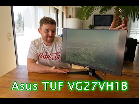 Curved Full HD Gaming Monitor Asus VG27VH1B 27" 165Hz 1ms Gekrümmt