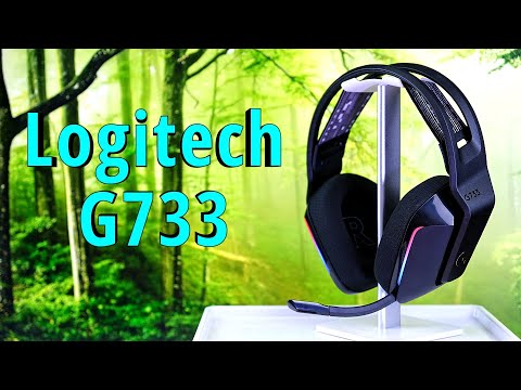 Kabelloses Funk Gaming Headset mit Mikrofon Logitech G733 weiß