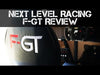 Laden und spielen Sie das Video im Galerie-Viewer ab, Gaming Stuhl für Rennspiele mit Lenkradhalterung und Pedalhalterung Next Level Racing F-GT Formula and GT Simulator Cockpit