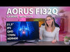 Load and play video in Gallery viewer, WQHD Gaming Monitor Gigabyte AORUS FI32Q 32&quot; LED 165Hz 1ms