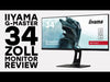 Load and play video in Gallery viewer, Curved UWQHD Gaming Monitor Iiyama G-Master GCB3480WQSU-B1 34&quot; 180Hz 1ms Curved