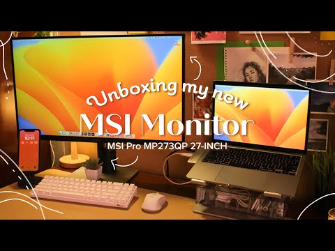 Full HD monitor MSI PRO MP273QP 27" 1ms LED