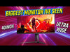 Laden und spielen Sie das Video im Galerie-Viewer ab, UWQHD Monitor AOC AG405UXC 40&quot; 144Hz IPS LCD Flicker free