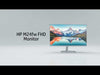 Laden und spielen Sie das Video im Galerie-Viewer ab, Full HD Monitor HP M24fw 23.8&quot; Grau