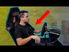 Laden und spielen Sie das Video im Galerie-Viewer ab, Faltbarer Gaming Stuhl mit Lenkradhalter, Pedalhalter und Schalthebel Halterung Next Level Racing F-GT Lite Schwarz (75 x 175 x 127 cm)