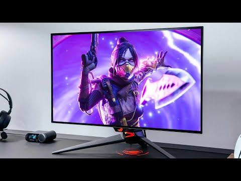 WQHD Gaming Monitor Asus ROG Swift PG27AQDM 27" 240Hz 0.03 ms HDR10 OLED Flicker free NVIDIA G-SYNC