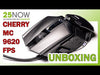 Load and play video in Gallery viewer, Optical gaming mouse with lighting CHERRY MC 9620 FPS 12000 DPI 9 buttons RGB