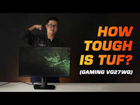 Curved WQHD Gaming Monitor Asus TUF Gaming VG27WQ 27" 165Hz 1ms LED VA Flicker free Gekrümmt