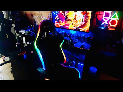 Gaming chair with lighting Genesis Trit 600 RGB