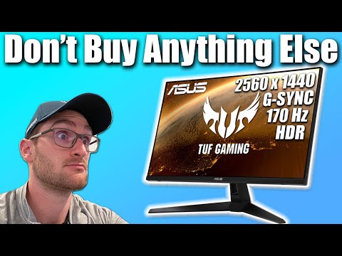 WQHD Gaming Monitor Asus TUF Gaming VG27AQ1A 27" 165Hz 1ms