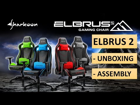 Gaming chair Sharkoon Elbrus 2 Red