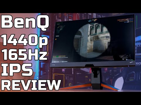 WQHD Gaming Monitor BenQ MOBIUZ EX2710Q 27" 165Hz 2ms Grau LED IPS