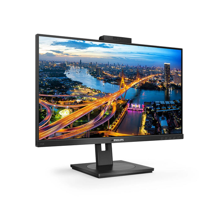 ﻿Full HD Monitor mit Webcam Philips 242B1H/00 23.8" LED IPS Flicker free