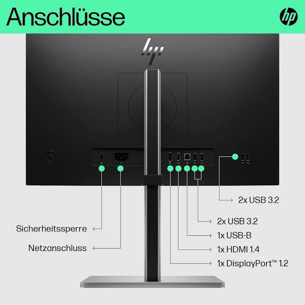 Full HD Monitor HP E22 G5 22" IPS