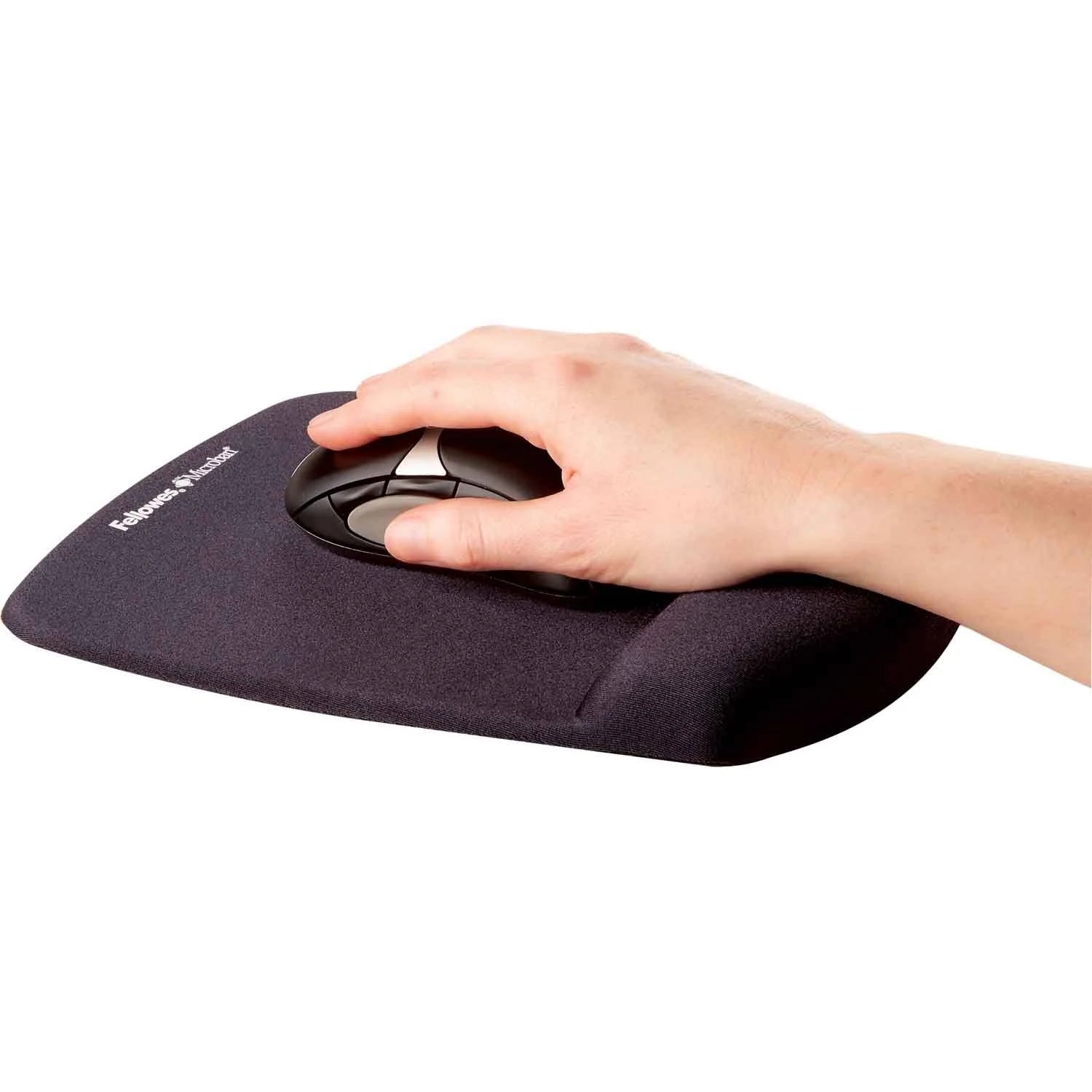 Fellowes PlushTouch S Wrist Rest Mouse Pad (18.42 x 23.81 cm)